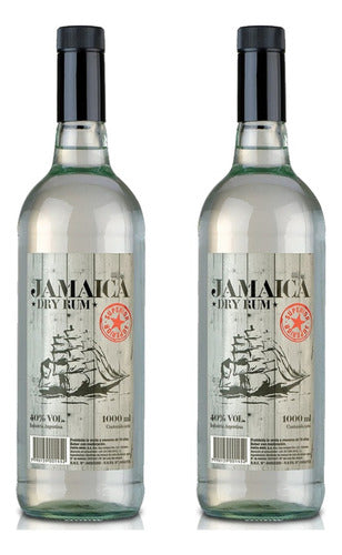 Ron Jamaica Dry 1l Zetta Bebidas X 2 Unidades 0