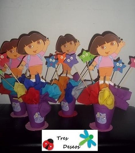 Dora the Explorer Centerpieces EVA Foam Decorations X1 2