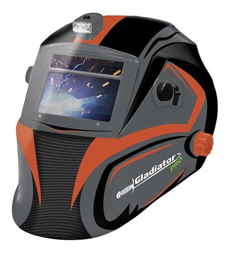 Gladiator PRO Photosensitive Welding Mask with LED Light MD8900LC Special Offer 0