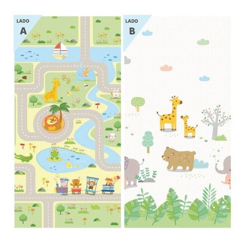 Reversible Rainbow Baby Shockproof Mat PF120 Forest 9