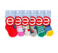 Elemento Pack Of 3 Baby Socks Size 0 Short Socks Size 17 3