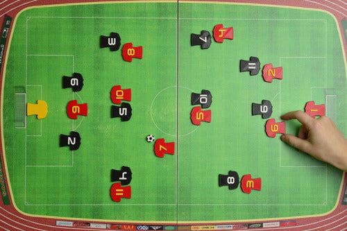 Modeler Magnetic Soccer Tactic Board 60cm x 35cm + Marker 1