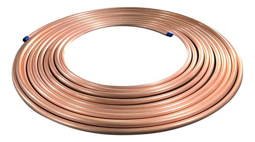 Eluma Copper Pipe for Refrigeration 1/4 Roll 15m 0