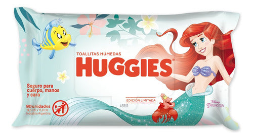 Huggies® Mermaid Limited Edition Wet Wipes X48 0