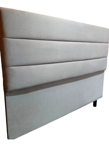 2 1/2 Canelon Pana Upholstered Headboard for Queen Bed 2