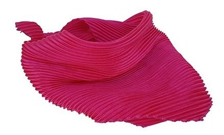 Pleated Solid Color Scarf BA1157bis 12