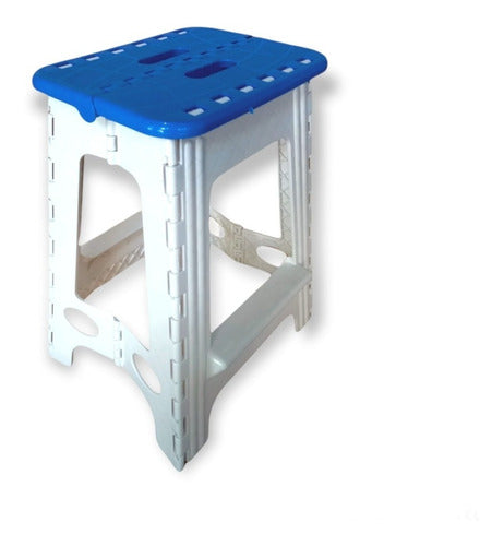 Folding Plastic High Bench Reinforced Colors 16