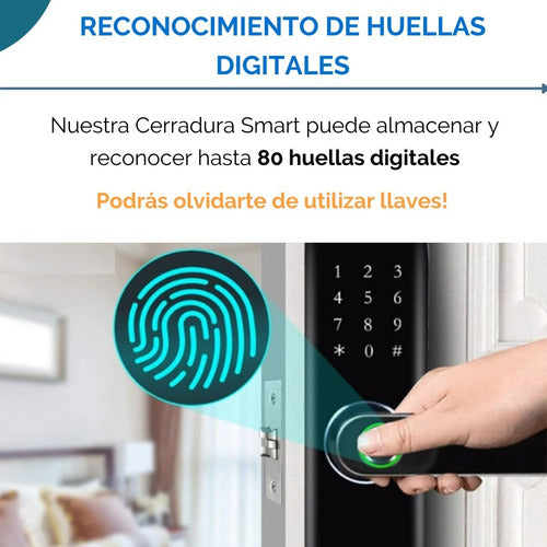 Cerradura Inteligente Wifi Domótica - Openhome 1