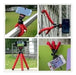 Spider Octopus Tripod 17cm GoPro Cellphone with Included Head 9