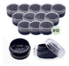 12 Plastic Jars 10g Plastic Containers with Screw Cap 3