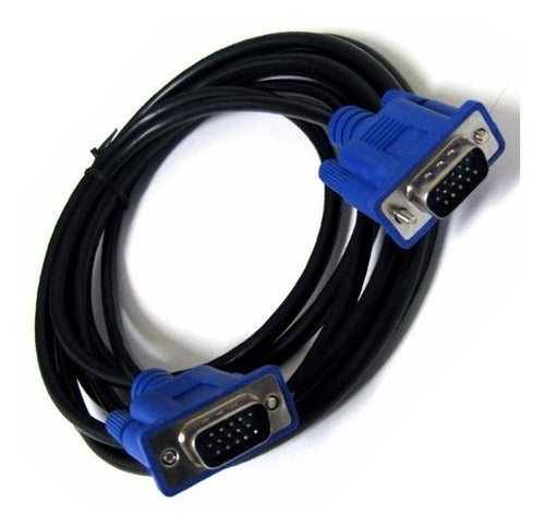 Cable Vga A Vga 1.5 Mts Contacto Electricidad/colón 0