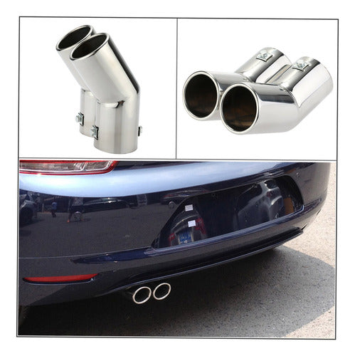 Tubo De Escape De Carro Steel Bora Stainless Muffler Pipes 2