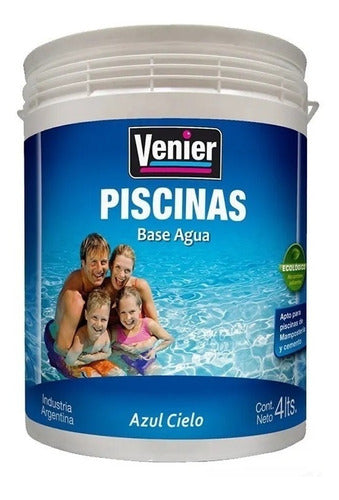 Venier Pool Paint Water-Based 4L Sand Color 0