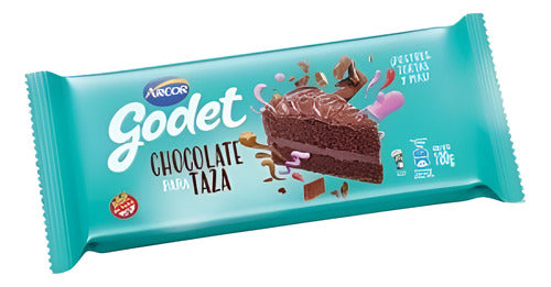 Arcor Godet Chocolate Para Taza 100gr X 4 Unidades 0