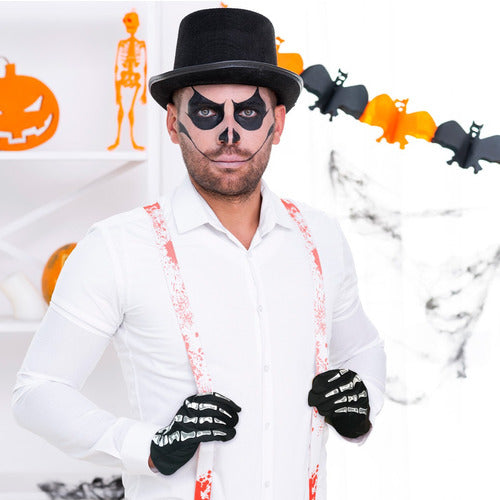 Party Store - Guantes Esqueleto - Cotillon Halloween 3