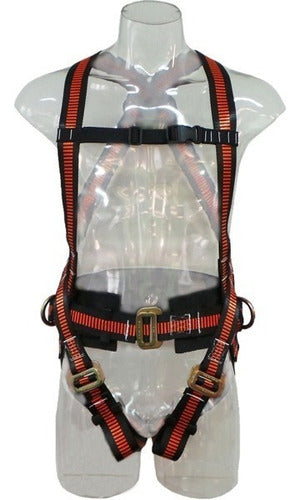 Eslingar Safety Harness Kit Constructor + Double Lifeline with Shock Absorber 1