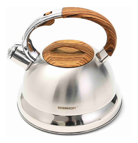 Bazarnet Premium Stainless Steel Kettle 3 Lts 10033 0