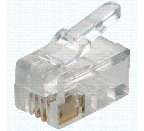 Generic RJ-9 Connector X 50 Pack 0