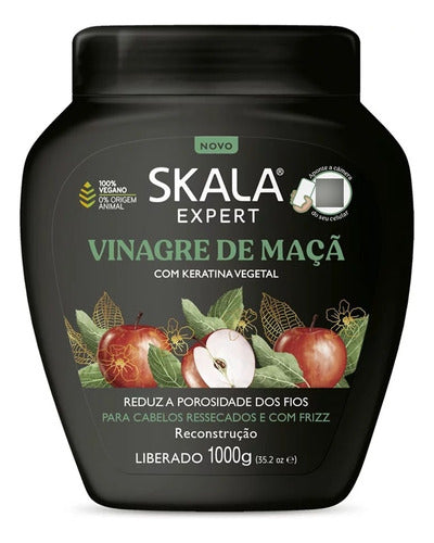 Crema De Tratamiento Capilar Skala Con Vinagre De Manzana 0