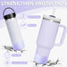 Funda Para Vaso Termico Stanley Silicona Translucence Purple 2