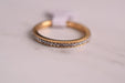 Matrioska Strass Surgical Gold Steel Ring Endless Size 1