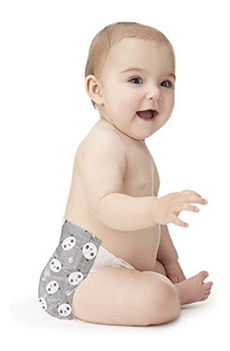 Honesto La Compañía Clean Conscious Club Box Diapers, Above It All + Pandas 2