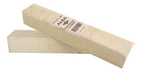 Alba Professional Plastiline White Strip X 1 Kilogram (17153) 1