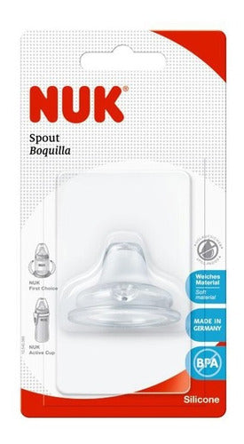 NUK Silicone Soft Spout Replacement - Learning Cup 0