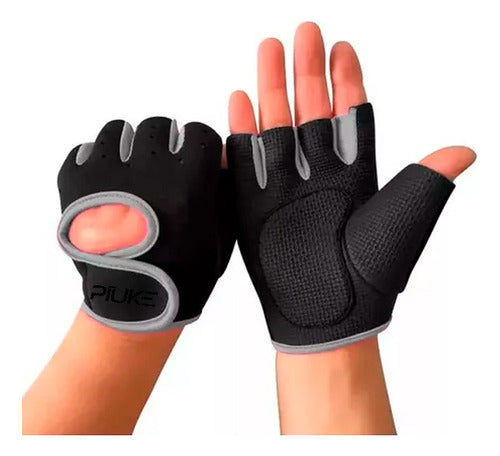 Piuke Gym Gloves Training Sports for Men and Women 4