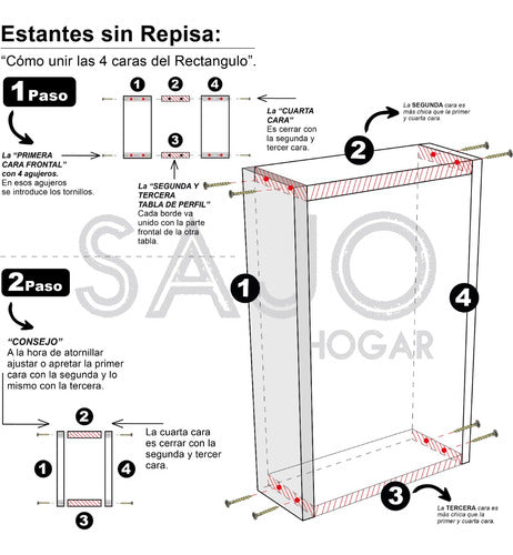 Sajo Modern Organizer Kit: 2 Floating Cube Shelves + 1 60 cm Shelf 5