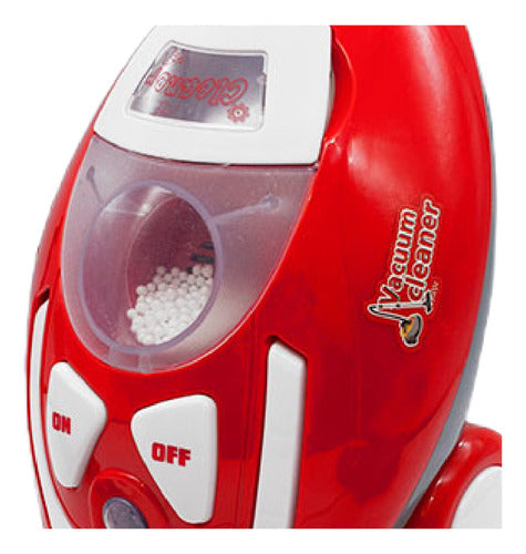 Toy Children's Vacuum Cleaner with Light and Sound 4