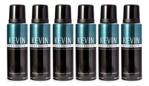 Kevin Absolute Deo X 250ml Pack X 6u 0