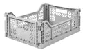 AY-KASA Foldable Stackable Midi Container Basket 80