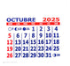 200 Mignon Calendars 5x5 cm 2025 - Devoto 8