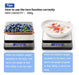 K Kitchentour Digital Kitchen Scale with LCD Display, 500g / 0.01g 7