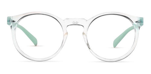 Infinit Tulum Translucent Pastel Green Frame Glasses 0