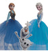 Adornosparatortalala Combo Elsa, Anna Y Olaf, Adorno Para Torta Frozen 0