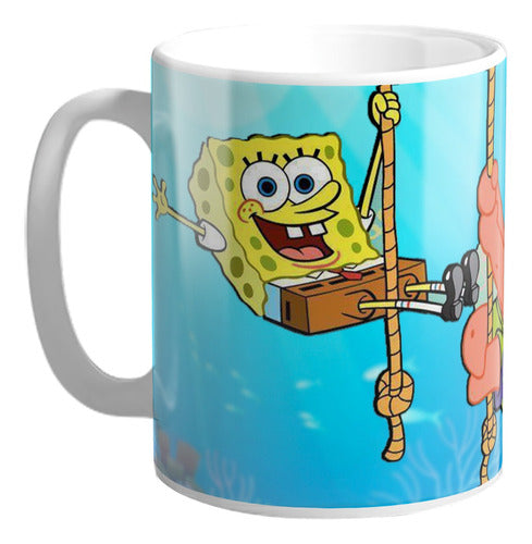 Animefan_ar Taza Bob Esponja Personalizada Irrompible #01 0