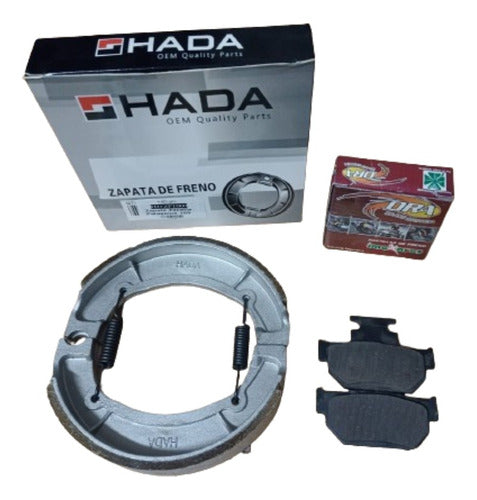 Hada - ORA Kit Pastillas Y Zapatas Freno Patagonia 150 - BMD Motos 0