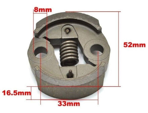 Complete Clutch for 26cc Chinese Brush Cutters 1