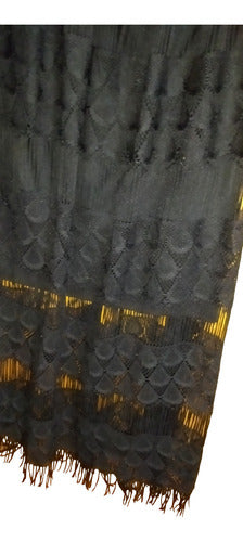 Mamba Black Lace Skirt Size L 1