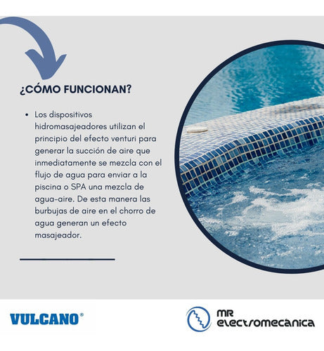 Vulcano Jet Hydro Massager for Pools 5