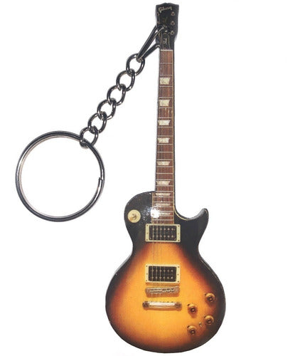Pack of 3 Guitar Keychains Guns N Roses Slash (or Assorted) 0