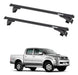 Bracco Black Roof Railing Bars for Toyota Hilux Double Cab 0