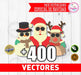 +400 Vectores Navidad Fiestas Vinilos Sublimacion Vector 1