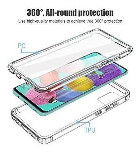 Complete Cover with Protector for Samsung Galaxy A21s 6.5 1