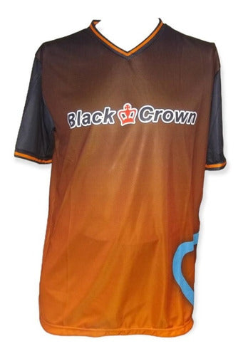 Black Crown Live Padel Sports T-Shirt for Men 0