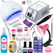 Stock Complete Gel-Acrylic Nail Kit with Mercedes 2000 Rpm Motor 0