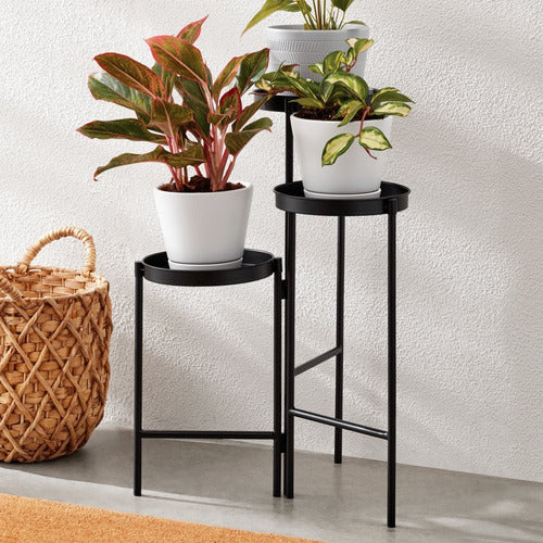 Soporte Para Plantas De Metal 3