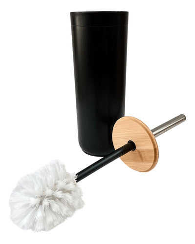 Plastic Bathroom Brush with Bamboo 8